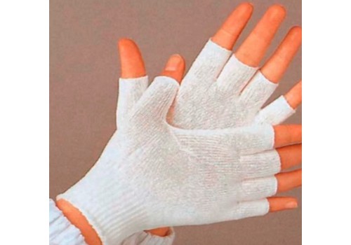 Cleanroom Half Finger Glove Liners